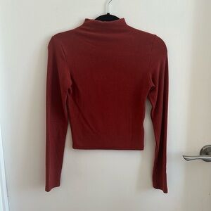 OGL mock neck top